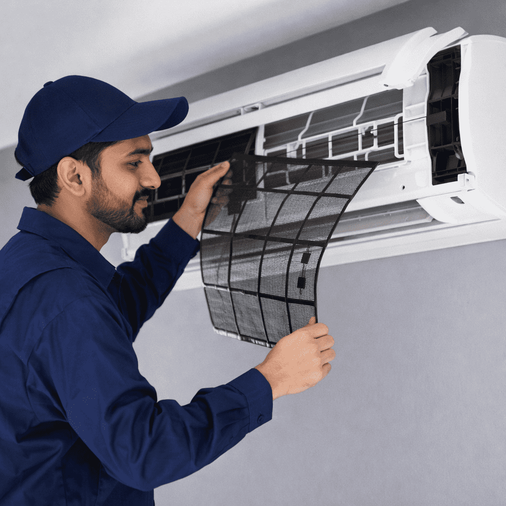 Split AC Service.png - Professional AC Service