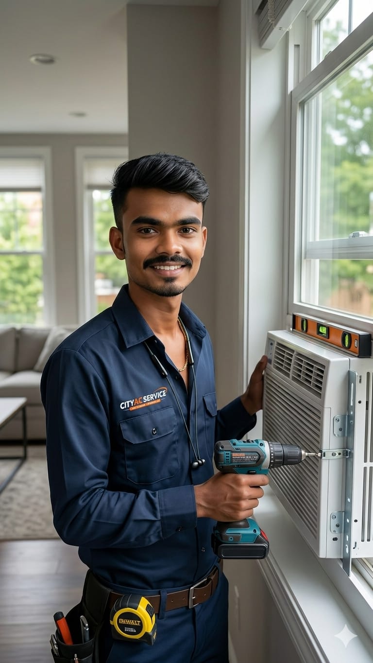 Windown AC Installation